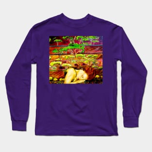 Jade's Dream - Oil Painting Long Sleeve T-Shirt